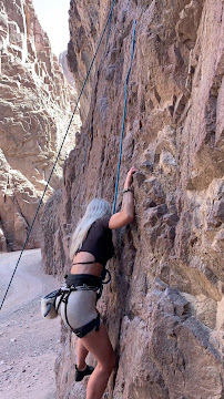 Dahab rock climbing