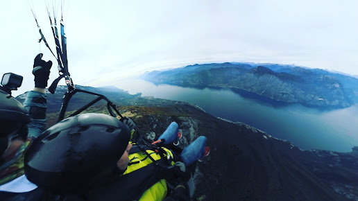 Tandem Paragliding Lake Garda