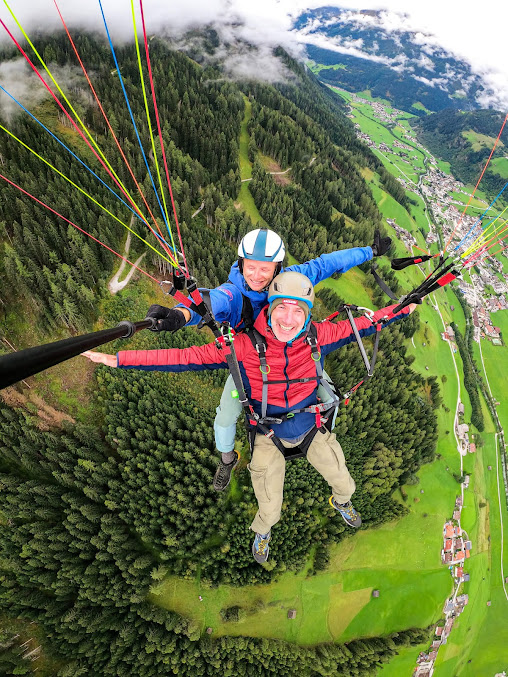 TANDEM STUBAI - Tandem Paragliding bei Innsbruck ab 110 ?