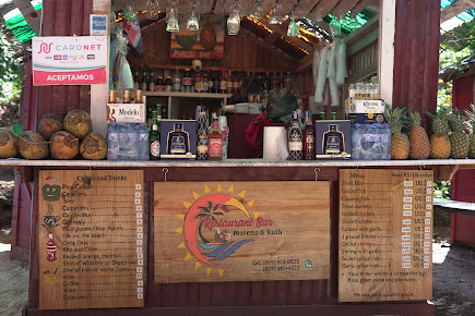 Restaurant-Bar Moreno & Ruth, cayo levantado. "(Isla bacardi)" en Samaná